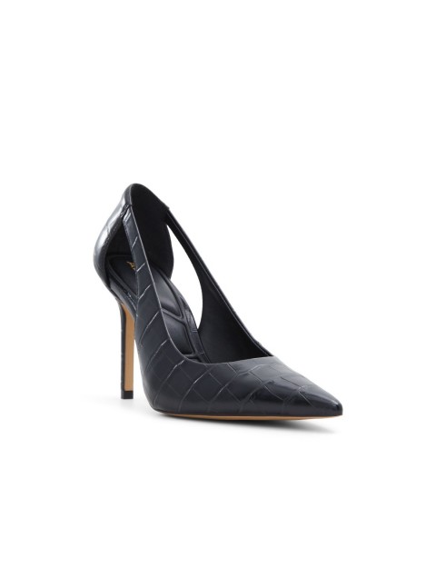ALDO MESARTHIM Black women's croc open heel ALDO MESARTHIM Black women's croc open heel