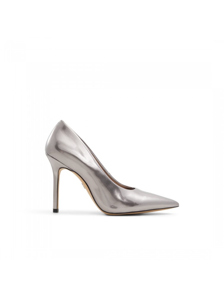 ALDO SOCKEYE Grey metallic heel
