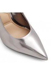ALDO SOCKEYE Grey metallic heel