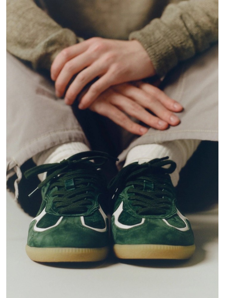 ALOHAS TB.490 Rife Forest Green Leather Sneakers Πράσινα Δερμάτινα Sneakers