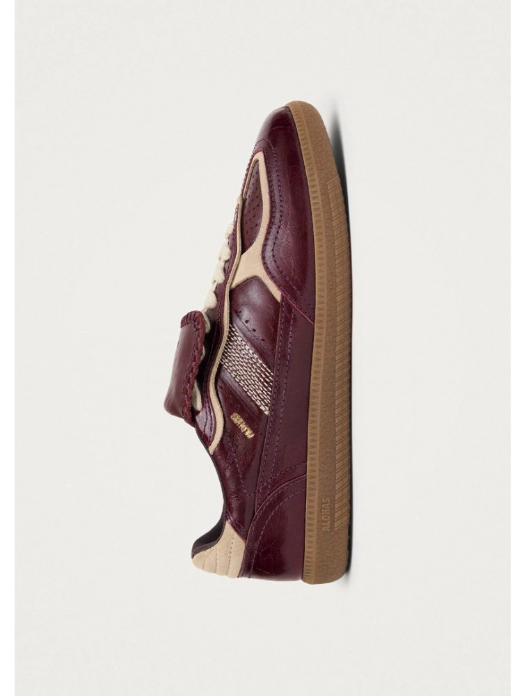 ALOHAS TB.490 Club Patent Deep Burgundy Leather Sneakers Μπορντώ Δερμάτινα Sneakers