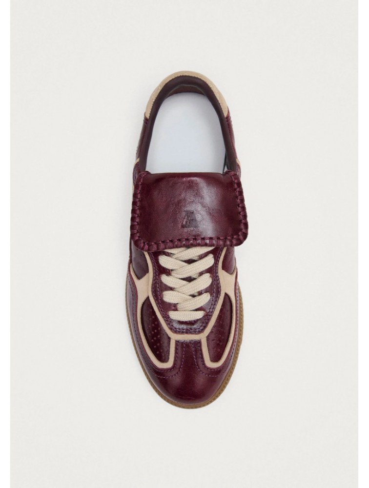 ALOHAS TB.490 Club Patent Deep Burgundy Leather Sneakers Μπορντώ Δερμάτινα Sneakers