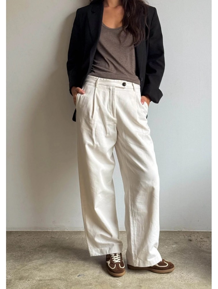 ALOHAS TB.490 Rife Cocoa & Off White Leather Sneakers Καφέ Λευκά Δερμάτινα Sneakers