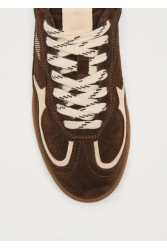 ALOHAS TB.490 Rife Cocoa & Off White Leather Sneakers Καφέ Λευκά Δερμάτινα Sneakers