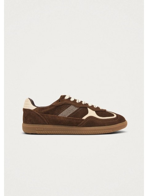 ALOHAS TB.490 Rife Cocoa & Off White Leather Sneakers Καφέ Λευκά Δερμάτινα Sneakers