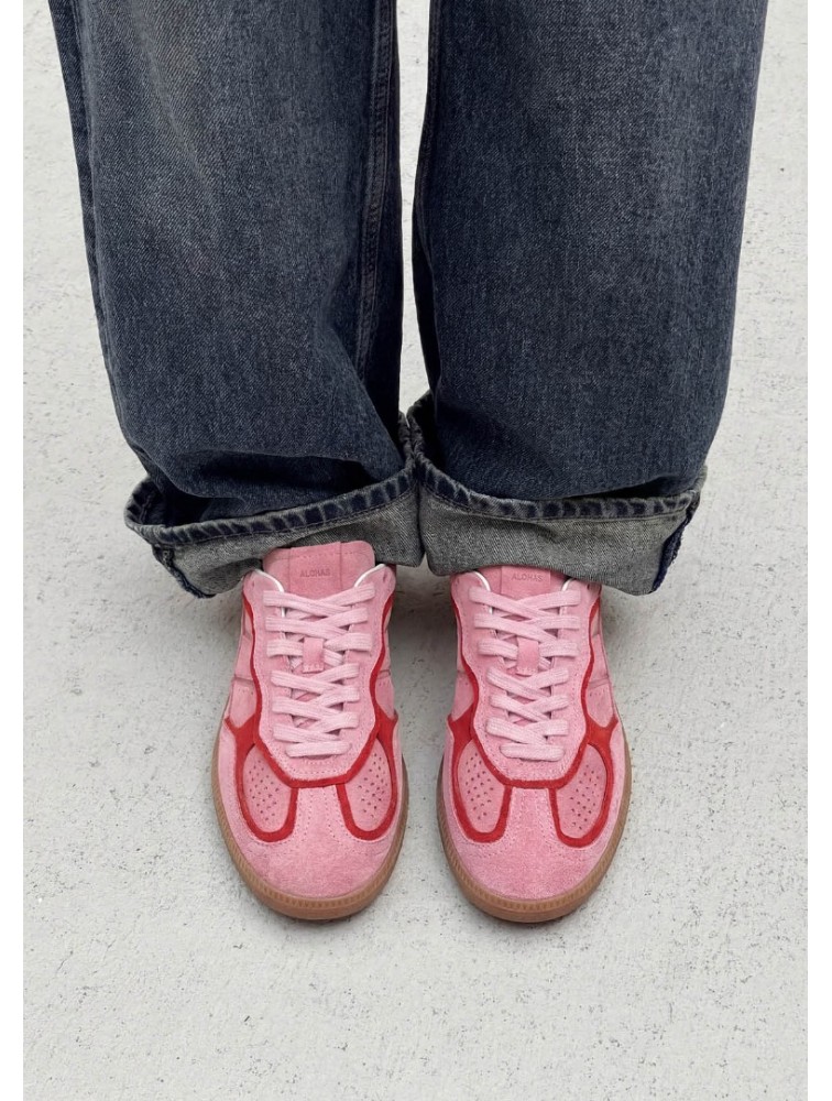 ALOHAS TB.490 Rife Sea Pink Leather Sneakers Ροζ Δερμάτινα Sneakers