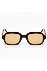 AV SUNGLASSES Ace Black Orange Μαύρα Γυαλιά Ηλίου με Πορτοκαλί Φακούς