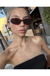 A\V SUNGLASSES Alex Brown Pink Καφέ Γυαλιά Ηλίου με ροζ φακούς