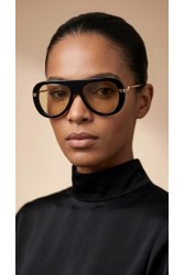 AV SUNGLASSES Alexia Black Beige Μαύρα Μπεζ Γυαλιά Ηλίου