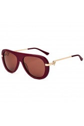 AV SUNGLASSES Alexia Burgundy Μπορντώ Γυαλιά Ηλίου