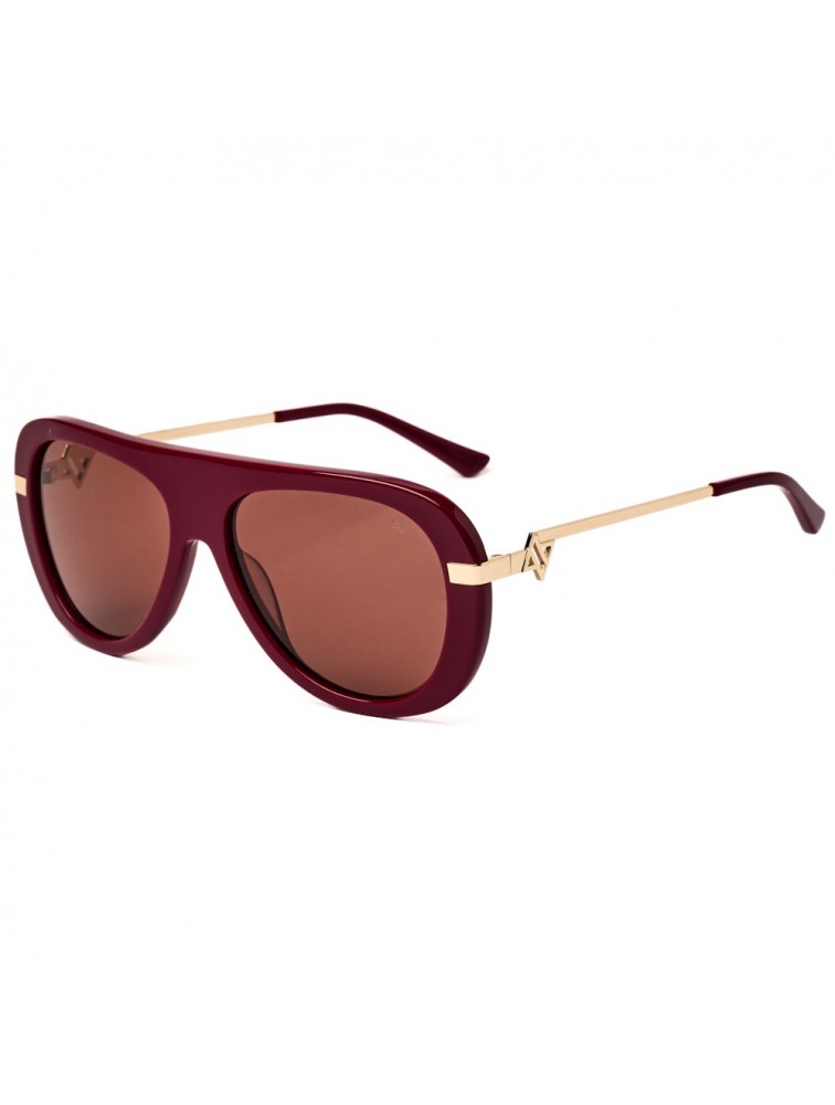 AV SUNGLASSES Alexia Burgundy Μπορντώ Γυαλιά Ηλίου