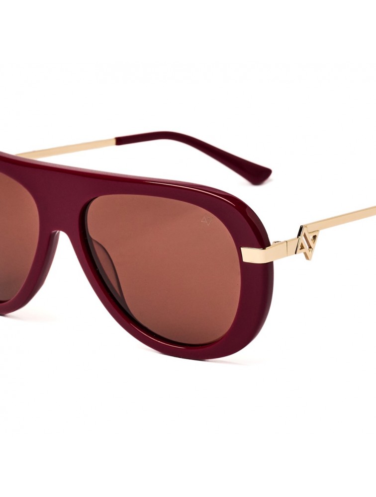 AV SUNGLASSES Alexia Burgundy Μπορντώ Γυαλιά Ηλίου