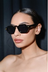 A\V SUNGLASSES Brenda Black Μαύρα Γυαλιά Ηλίου