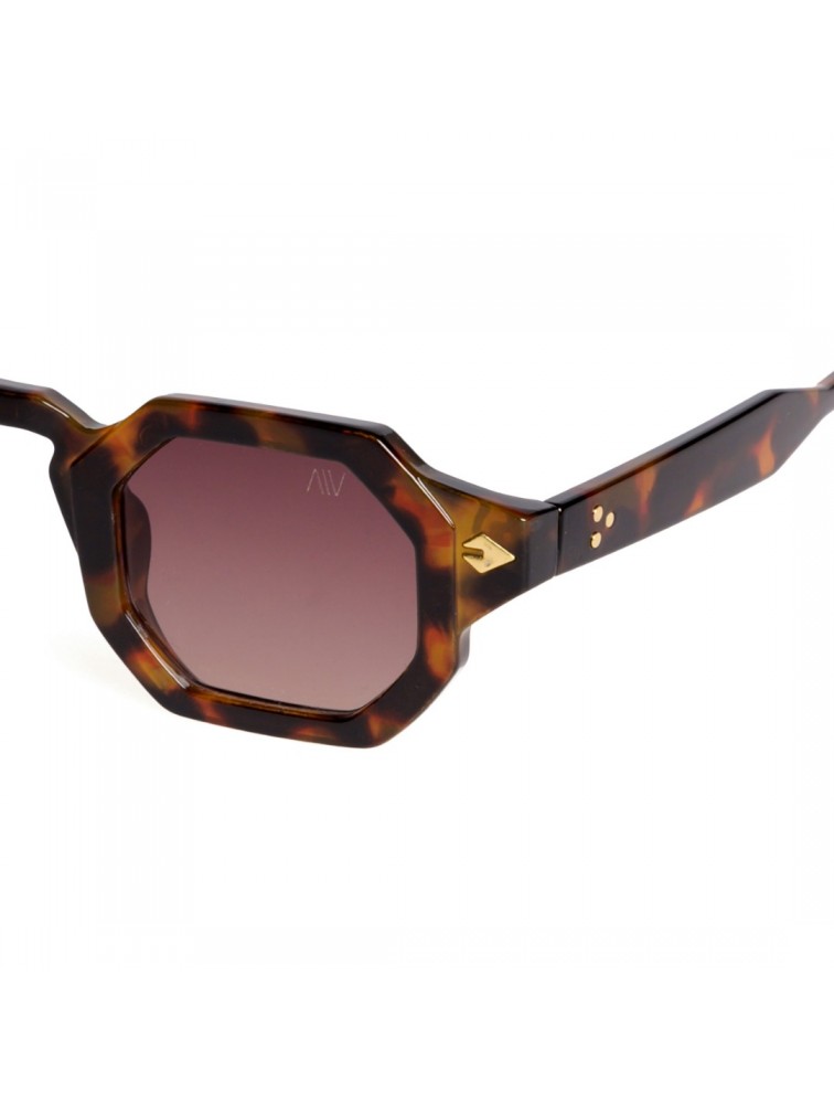 A\V SUNGLASSES Brenda Brown Καφέ Γυαλιά Ηλίου