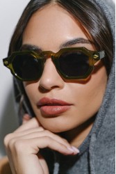 A\V SUNGLASSES Brenda Olive Λαδί Γυαλιά Ηλίου