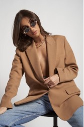 A\V SUNGLASSES Brida Μαύρα Γυαλιά Ηλίου