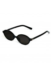 A\V SUNGLASSES Cassia Black Μαύρα γυαλιά ηλίου με μαύρους φακούς
