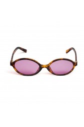 A\V SUNGLASSES Cassia Brown Pink Καφέ γυαλιά ηλίου με ροζ φακούς