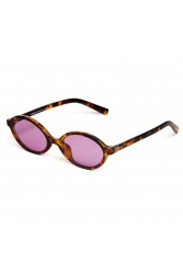 A\V SUNGLASSES Cassia Brown Pink Καφέ γυαλιά ηλίου με ροζ φακούς