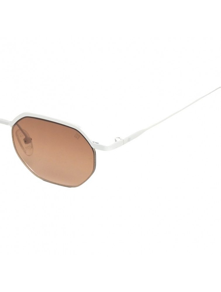 A\V SUNGLASSES Daria Λευκά μεταλλικά Γυαλιά Ηλίου