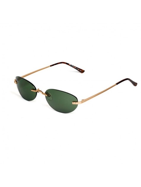 A\V SUNGLASSES Irina Gold Green Χρυσά γυαλιά ηλίου με πράσινους φακούς