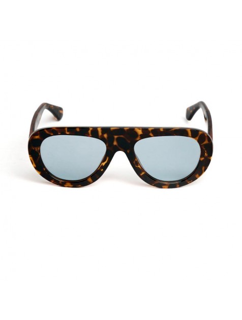 AV SUNGLASSES Izabel Brown Blue Καφέ γυαλιά ηλίου με μπλε φακούς