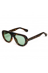AV Sunglasses Isabel Brown Green Brown sunglasses with green lenses