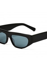 AV SUNGLASSES Juno Black Blue Μαύρα Γυαλιά Ηλίου με Μπλε Φακούς