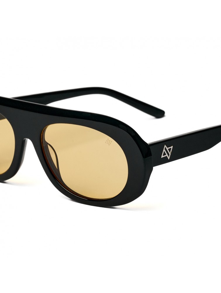 AV SUNGLASSES Lexi Black Orange Μαύρο Πορτοκαλί Γυαλιά Ηλίου