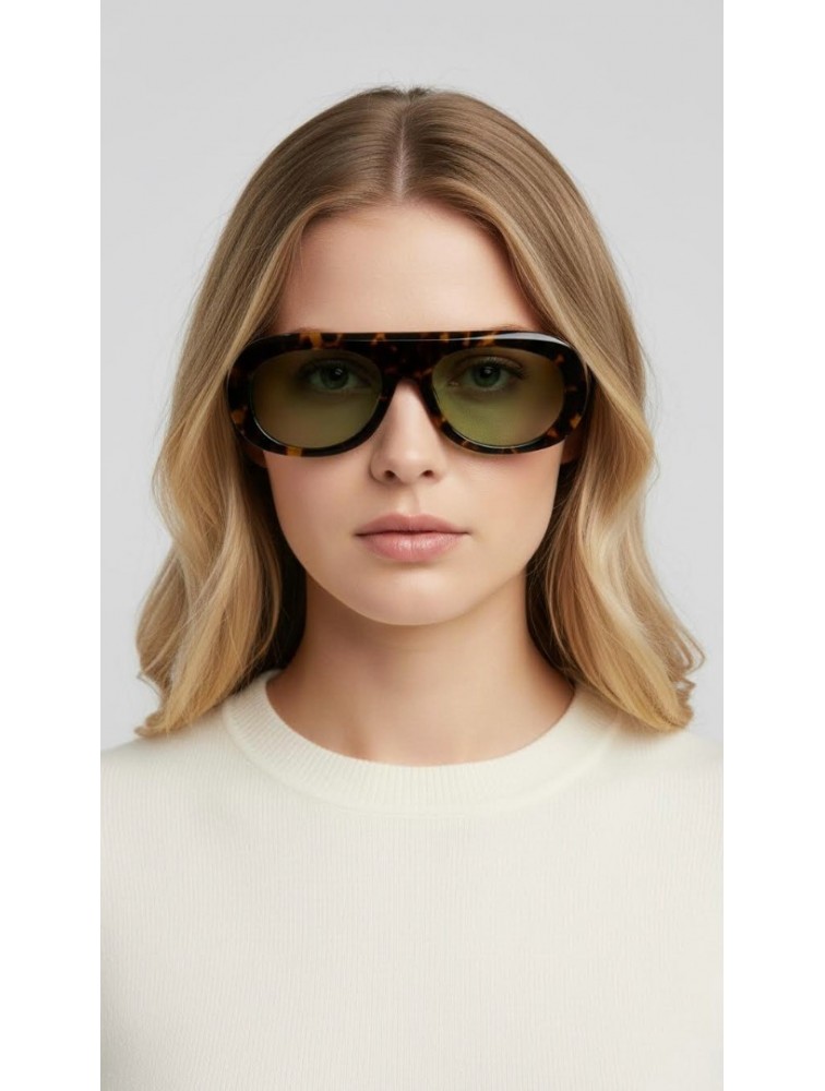 AV SUNGLASSES Lexi Brown Green Καφέ Ταρταρούγα Πράσινο Γυαλιά Ηλίου