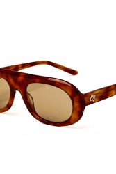 AV SUNGLASSES Lexi Honey Tortoiseshell Sunglasses