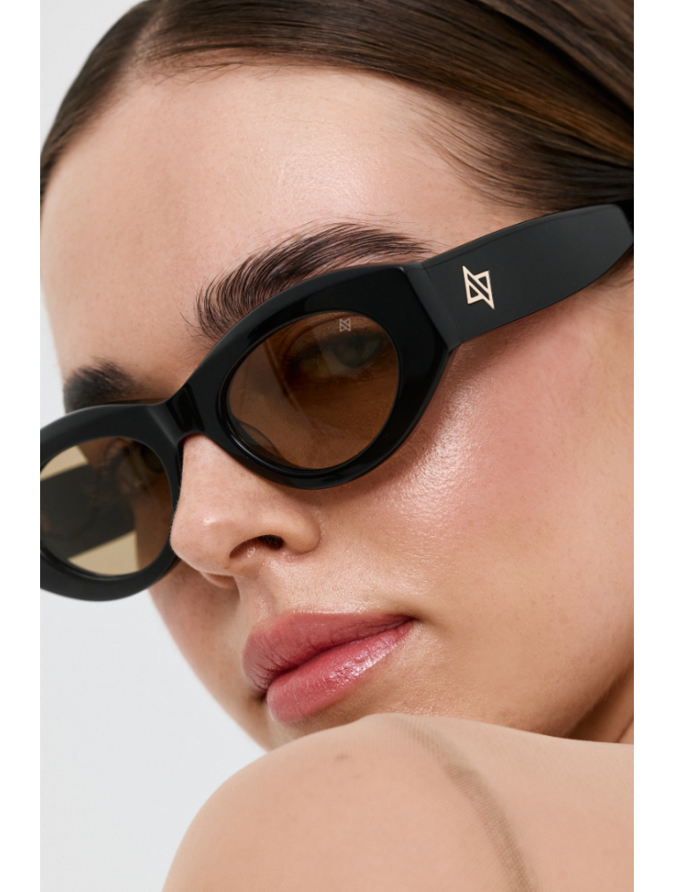 AV SUNGLASSES Lulu Black/Beige Μαύρα Μπεζ Γυαλιά Ηλίου