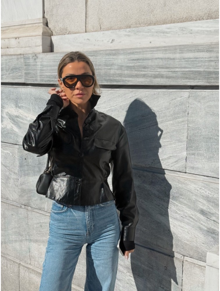 AV SUNGLASSES Lyra Black Orange Μαύρο Πορτοκαλί Γυαλιά Ηλίου
