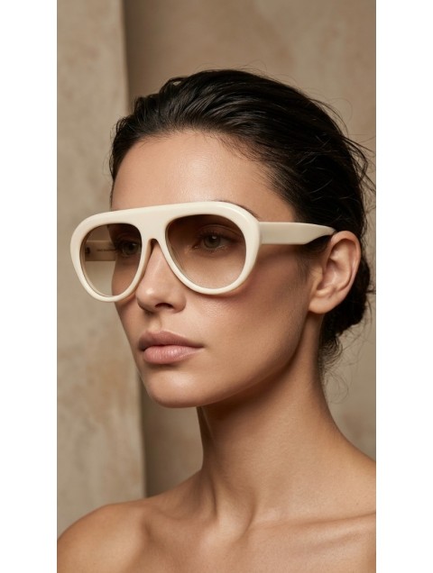 AV SUNGLASSES Lyra Ivory Εκρού Γυαλιά Ηλίου