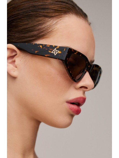 A\V SUNGLASSES Melania Καφέ ταρταρούγα γυαλιά ηλίου 