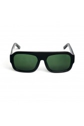 A\V SUNGLASSES Mila Black Green Μαύρα γυαλιά ηλίου με πράσινους φακούς