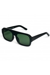 A\V SUNGLASSES Mila Black Green Μαύρα γυαλιά ηλίου με πράσινους φακούς