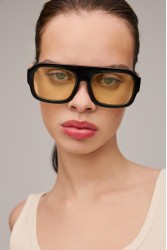 AV SUNGLASSES Mila Black Yellow Μαύρο Κίτρινο Γυαλιά Ηλίου