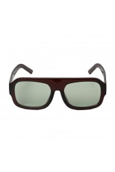 A\V SUNGLASSES Mila Μπορντώ Γυαλιά Ηλίου με πράσινους φακούς