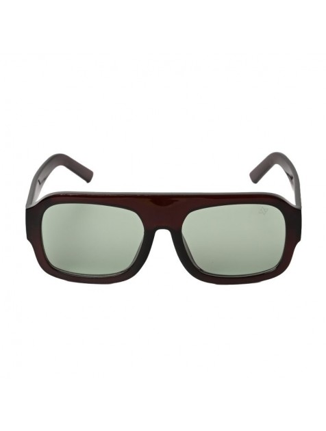 A\V SUNGLASSES Mila Μπορντώ Γυαλιά Ηλίου με πράσινους φακούς 