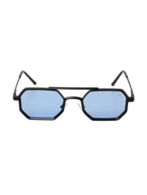 A\V SUNGLASSES Moda Matt Black/ Blue Μαύρα/Μπλε Γυαλιά Ηλίου A\V SUNGLASSES Moda Matt Black/ Blue Μαύρα/Μπλε Γυαλιά Ηλίου