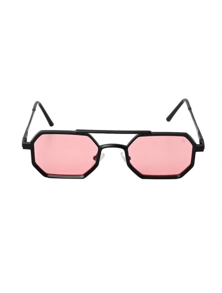 A\V SUNGLASSES Moda Matt Black/ Pink Μαύρα/ Ροζ Γυαλιά Ηλίου