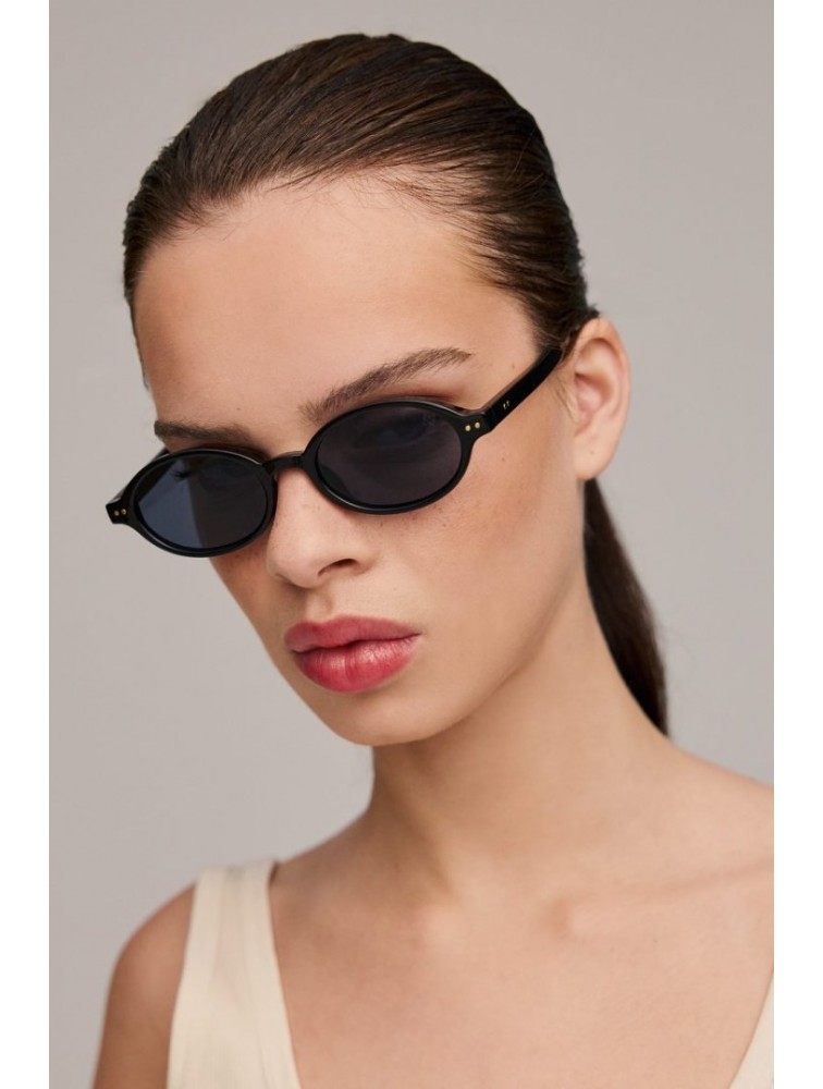 A\V SUNGLASSES Odie Μαύρα Γυαλιά Ηλίου