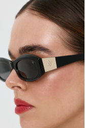 AV SUNGLASSES Orla Black Μαύρα Καφέ Γυαλιά Ηλίου