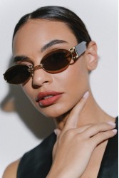 A\V SUNGLASSES Paloma Καφέ Γυαλιά Ηλίου