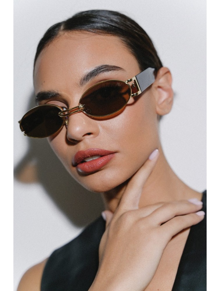 A\V SUNGLASSES Paloma Καφέ Γυαλιά Ηλίου