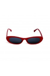 A\V SUNGLASSES Raya Dark Red Σκούρο κόκκινο γυαλιά ηλίου με γκρι φακούς