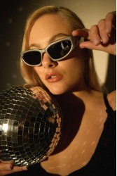 A\V SUNGLASSES Reina Silver