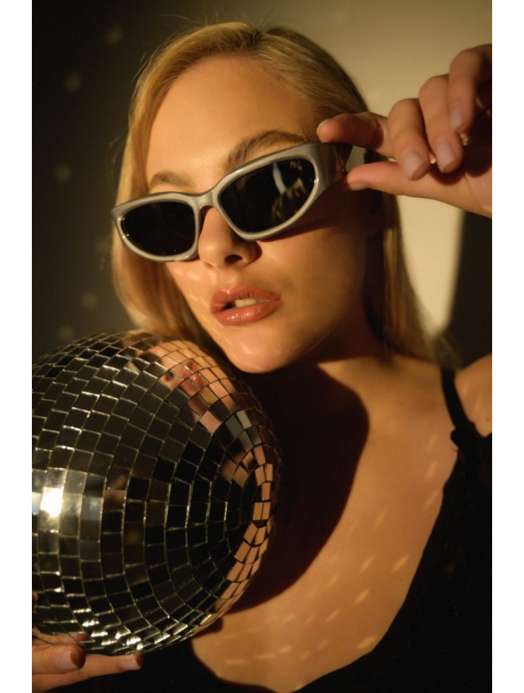 A\V SUNGLASSES Reina Silver