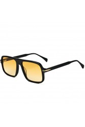 AV SUNGLASSES Solaris Black Μαύρα Γυαλιά Ηλίου με Κίτρινους Φακούς